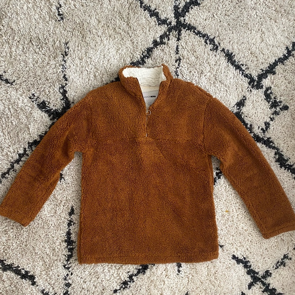Fashion Nova Sherpa Jacket